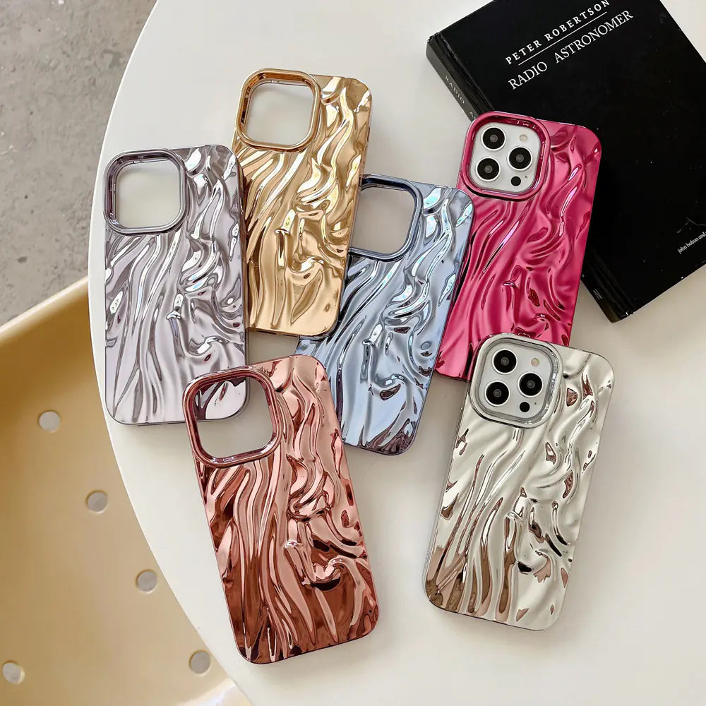 3D Pleated Pattern IPhone Case