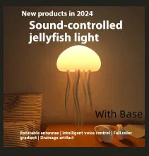 LED Jellyfish Mood Lamp - Smart Bedside Light